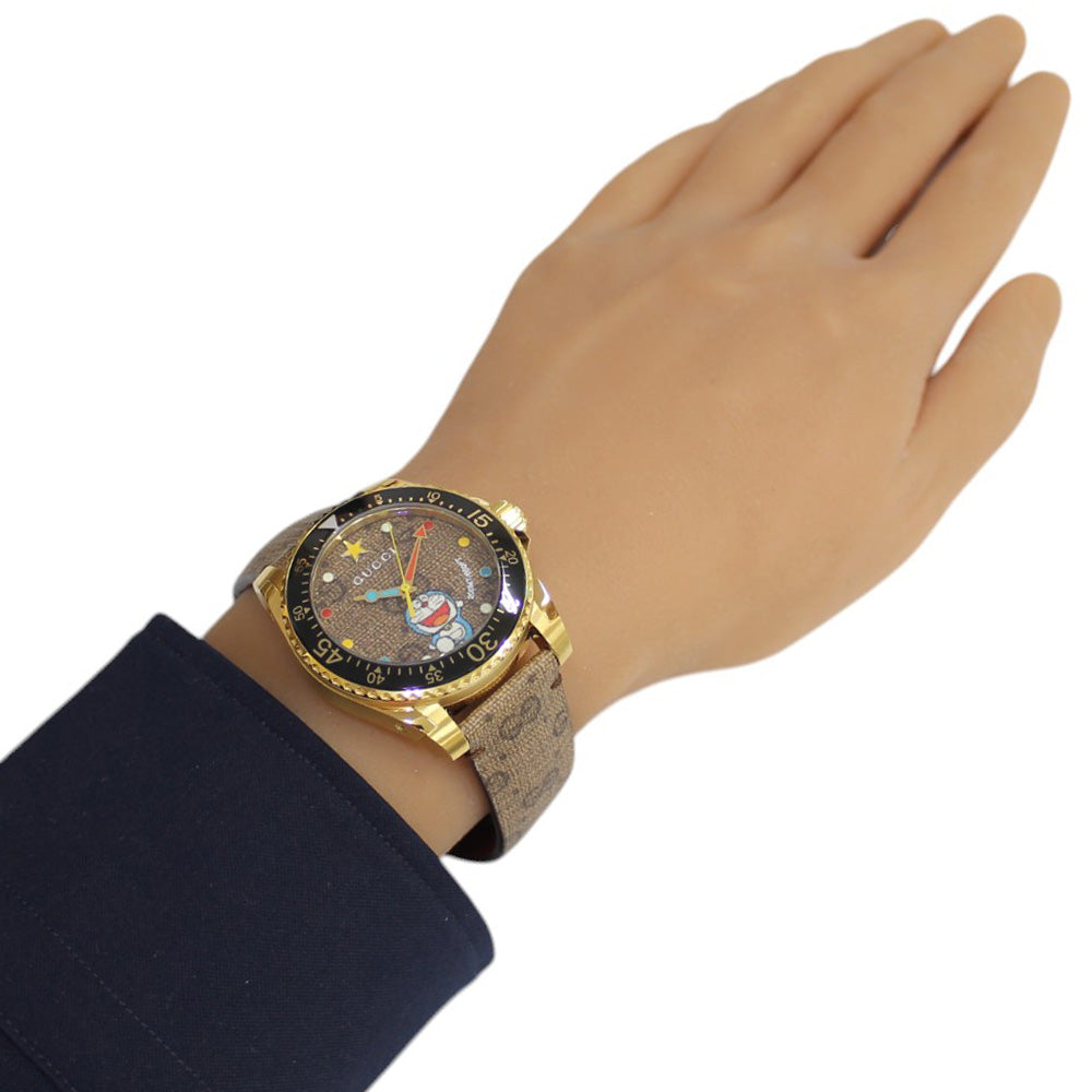 GUCCI Gucci Dive Doraemon Watch GP YA136335/136.3 Quartz Unisex 1