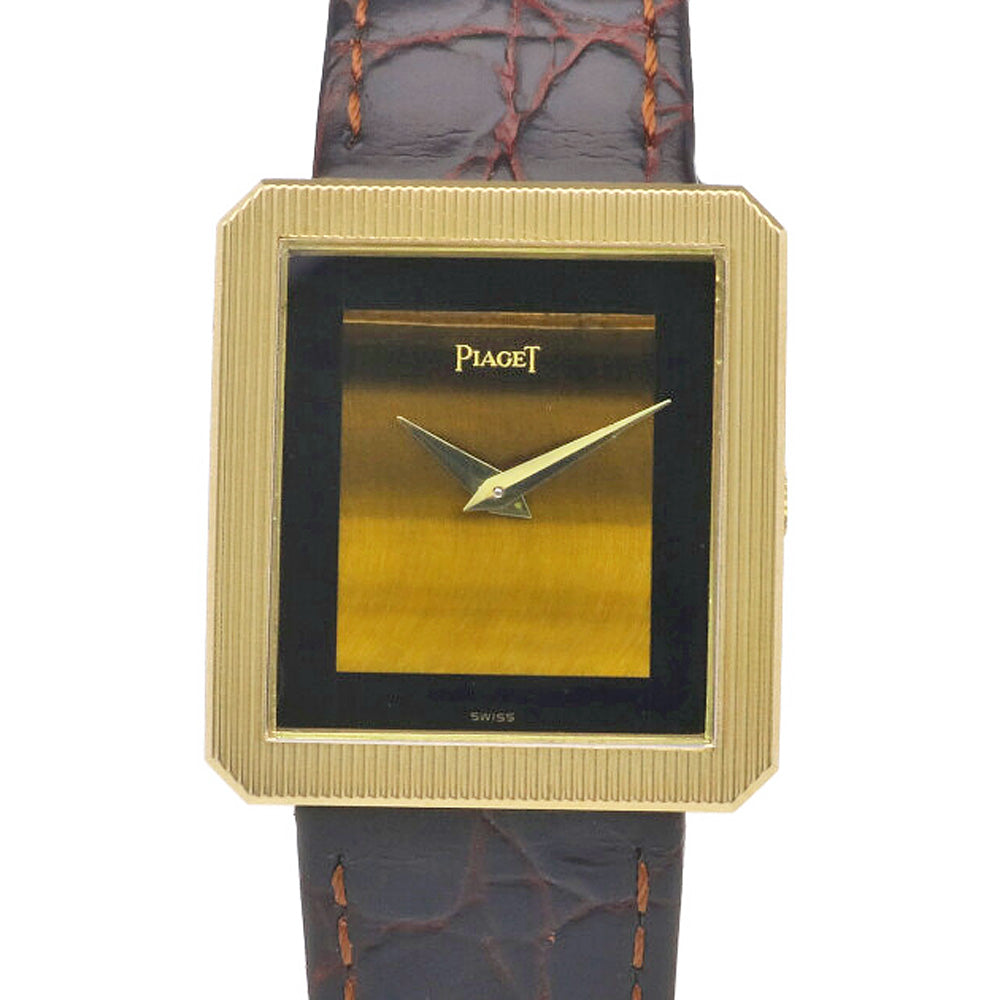 PIAGET ピアジェ プロトコール 腕時計 18金 K18イエローゴールド 9154