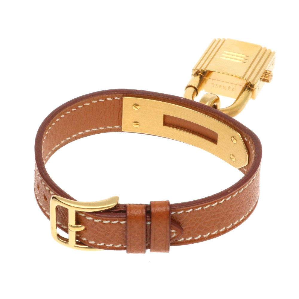 HERMES エルメス ケリーウォッチ 腕時計 GP レディース 1年保証 中古