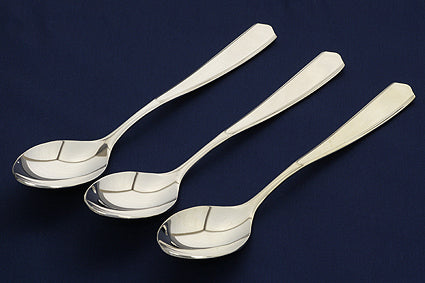 限界値下げ祭】 銀製 スプーン 3本セット 徳力 シルバー 銀のスプーン