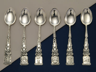 ウルトラプライス祭 61%OFF】【送料無料】【中古】SV900 銀製 スプーン