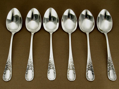 限界値下げ祭】 銀製 スプーン 6本セット シンプル シルバー – 【公式