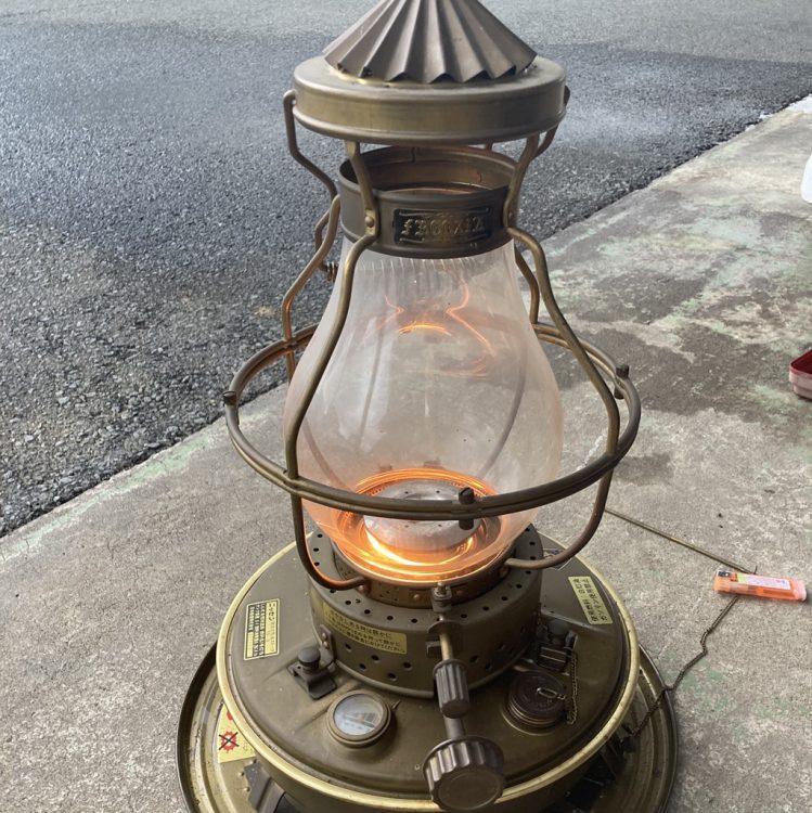遺品整理】日本船燈 ニッセン 石油ストーブ FREESIA フリージア