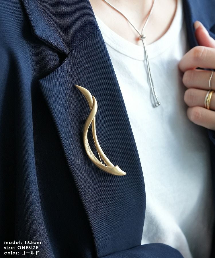 シンプルブローチ(acc240601) ネコポス発送5 | reca オフィシャルサイト