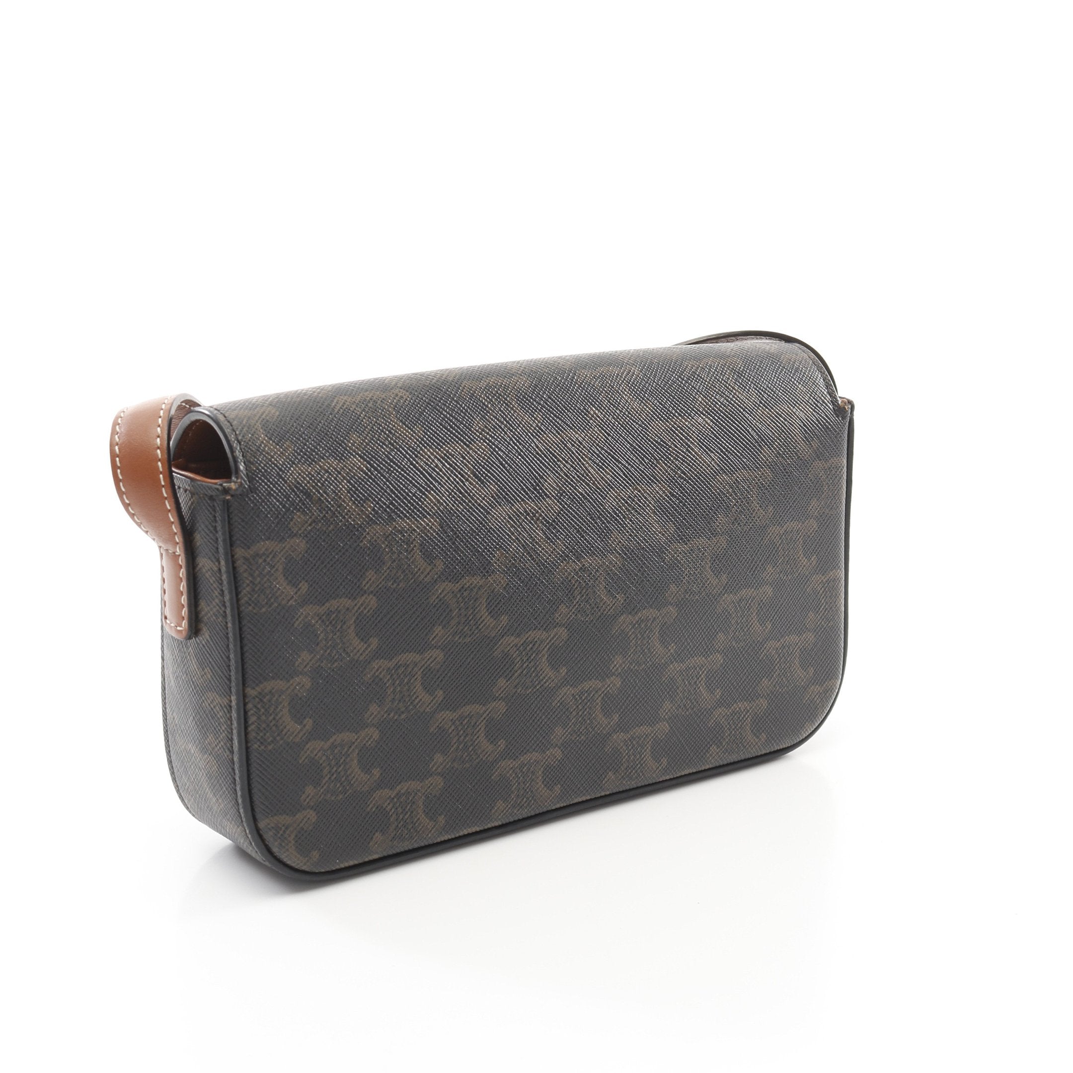 クロード トリオンフ ワンショルダーバッグ PVC レザー ブラック