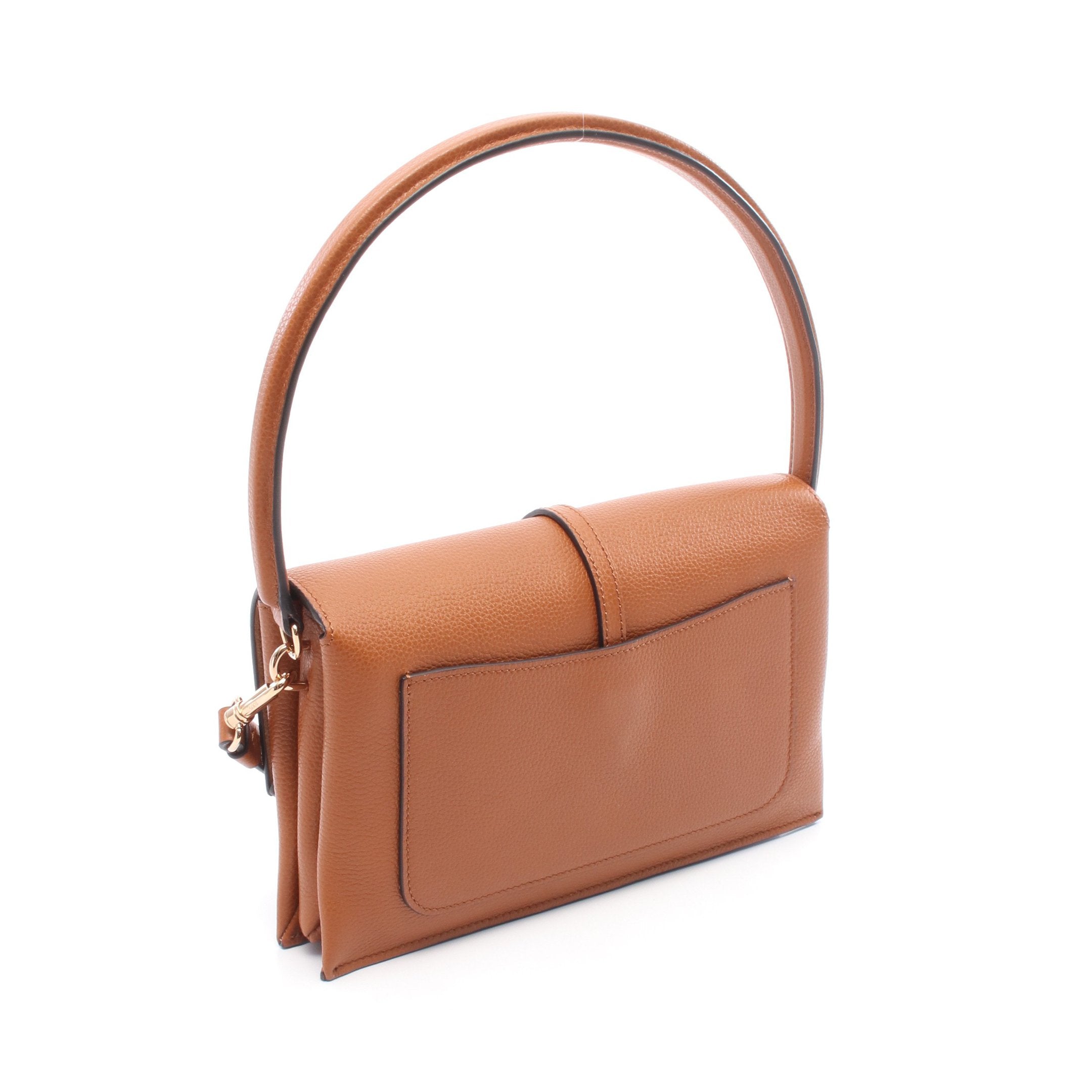 Tタイムレス フラップバッグ ミニ ワンショルダーバッグ レザー