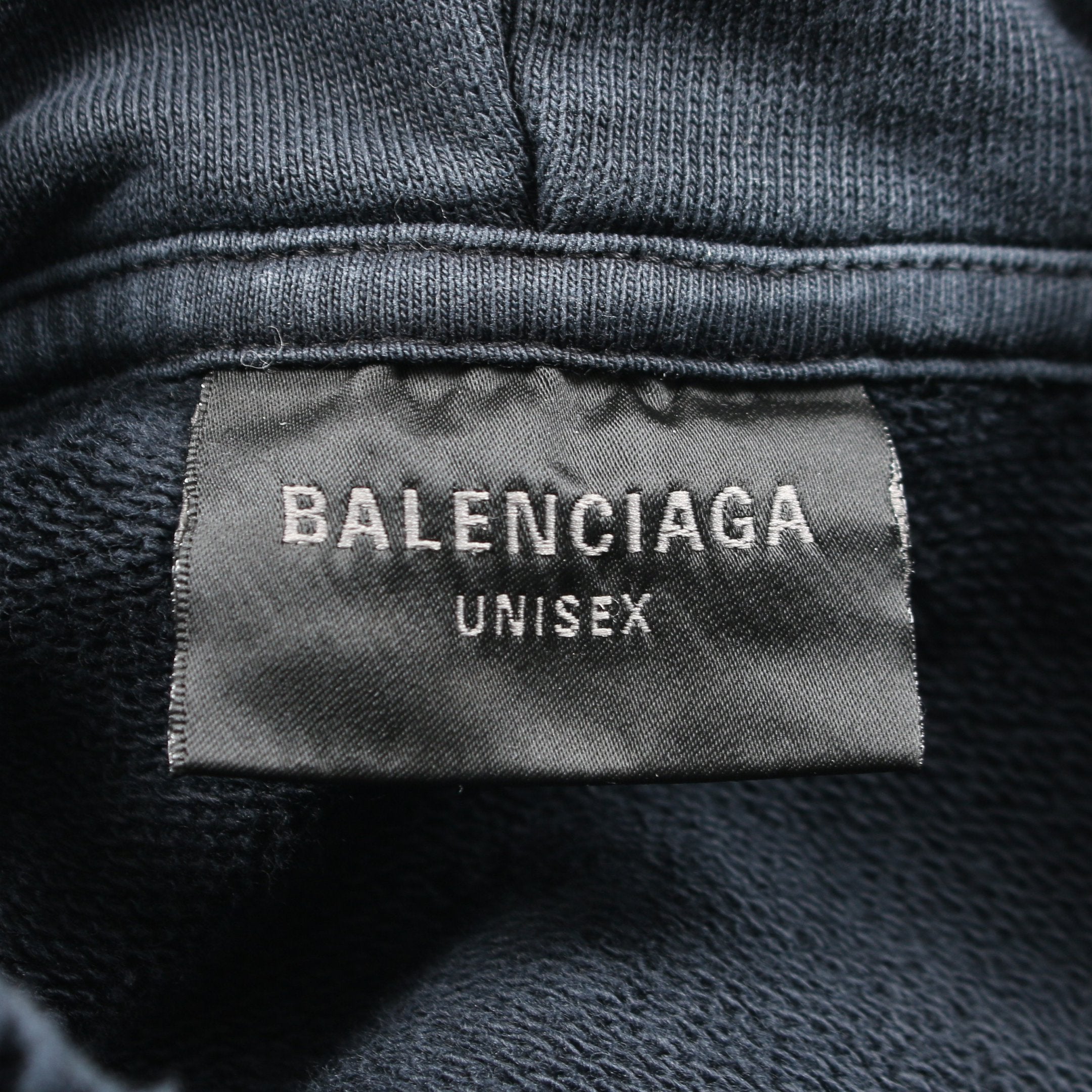 TAPE TYPE RIPPED POCKET HOODIE ダメージ加工 プルオーバーパーカー