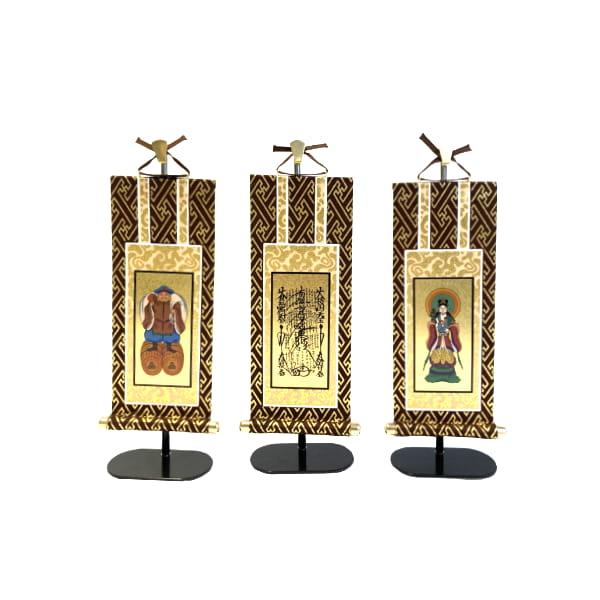 掛軸 天台宗（3本セット）｜おしゃれな仏壇・位牌・仏具の通販サイト