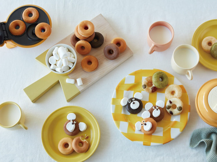 スマイルベイカーミニ ドーナツオレンジ | récolte（レコルト）