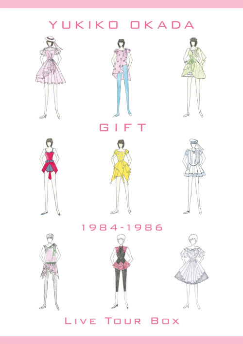 GIFT / 1984-1986 Live Tour Box | ぽにレコPLUS -PONYCANYON RECORD PLUS-