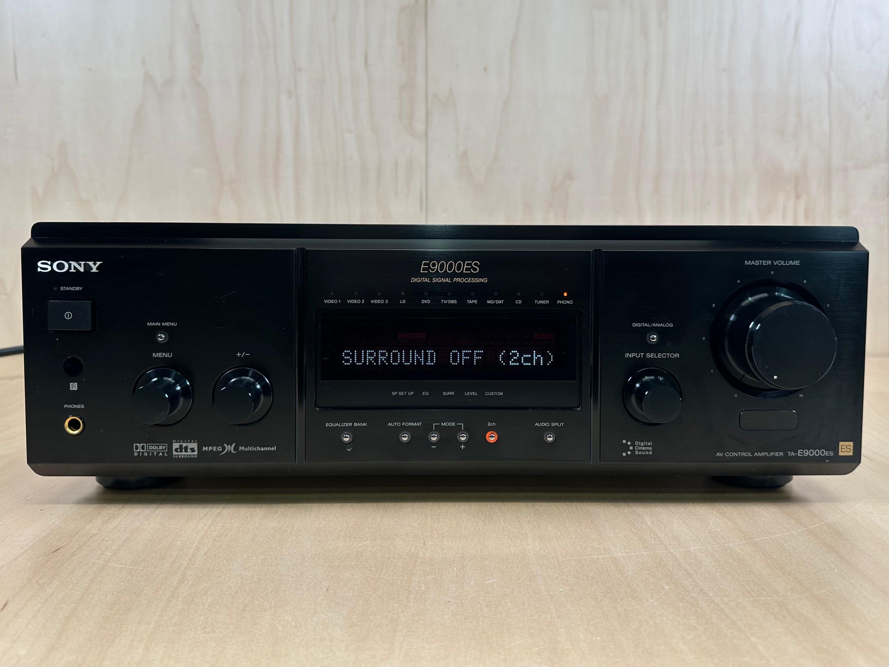 Sony TA-E9000ES AV Preamplifier w/Phono Preamp – Record Mart HiFi