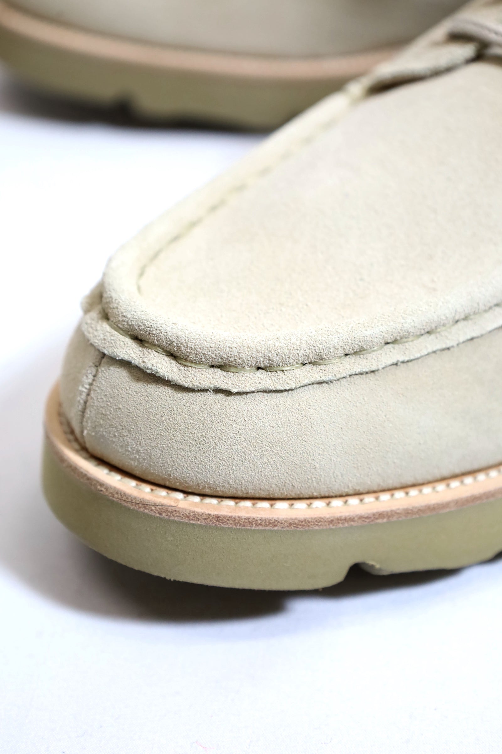 Marbot / MOCCASIN SHOES - BEIGE SUEDE – redtriangle