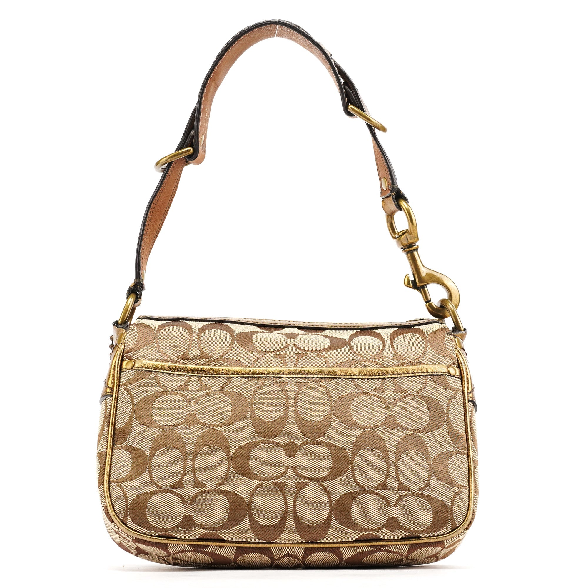 Coach Beige Gold Leather Soho Shoulder Bag – Rediscover Vintage