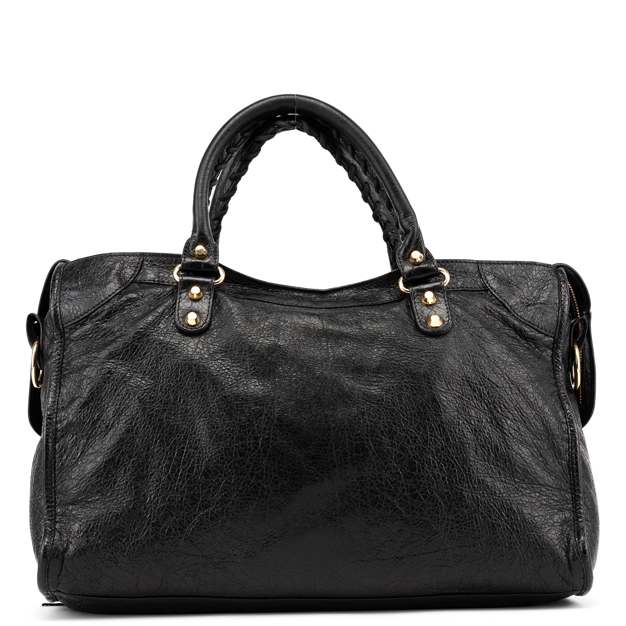 Balenciaga 115748 Black Lambskin City Bag – Rediscover Vintage