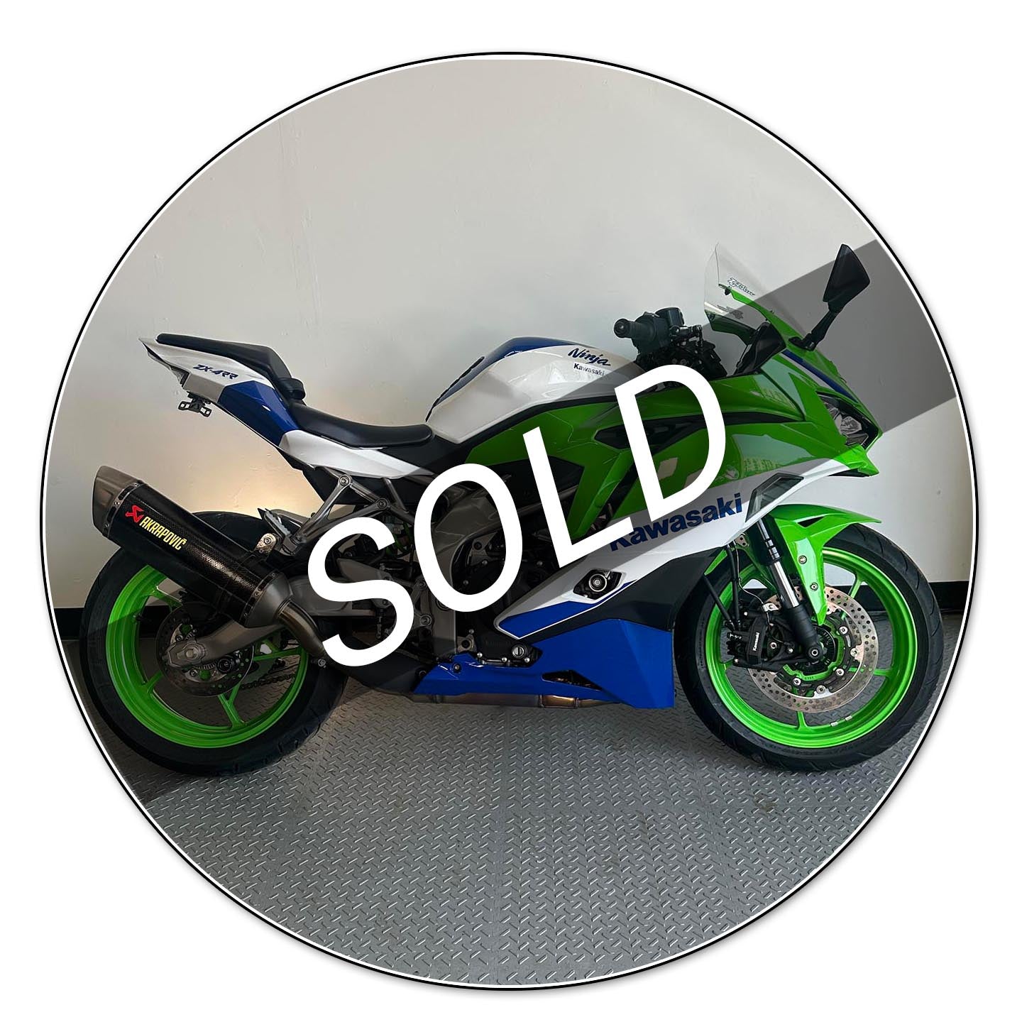 2024 Kawasaki ZX4RR 40th Anniversary w Akrapovic (266 Miles