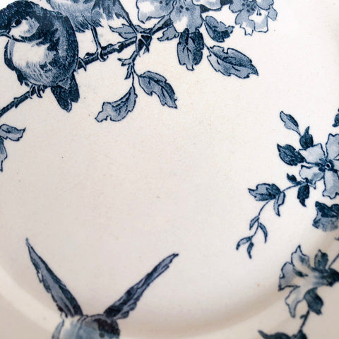 フランスアンティーク サルグミンヌ ファボリ『FAVORI』ブルー