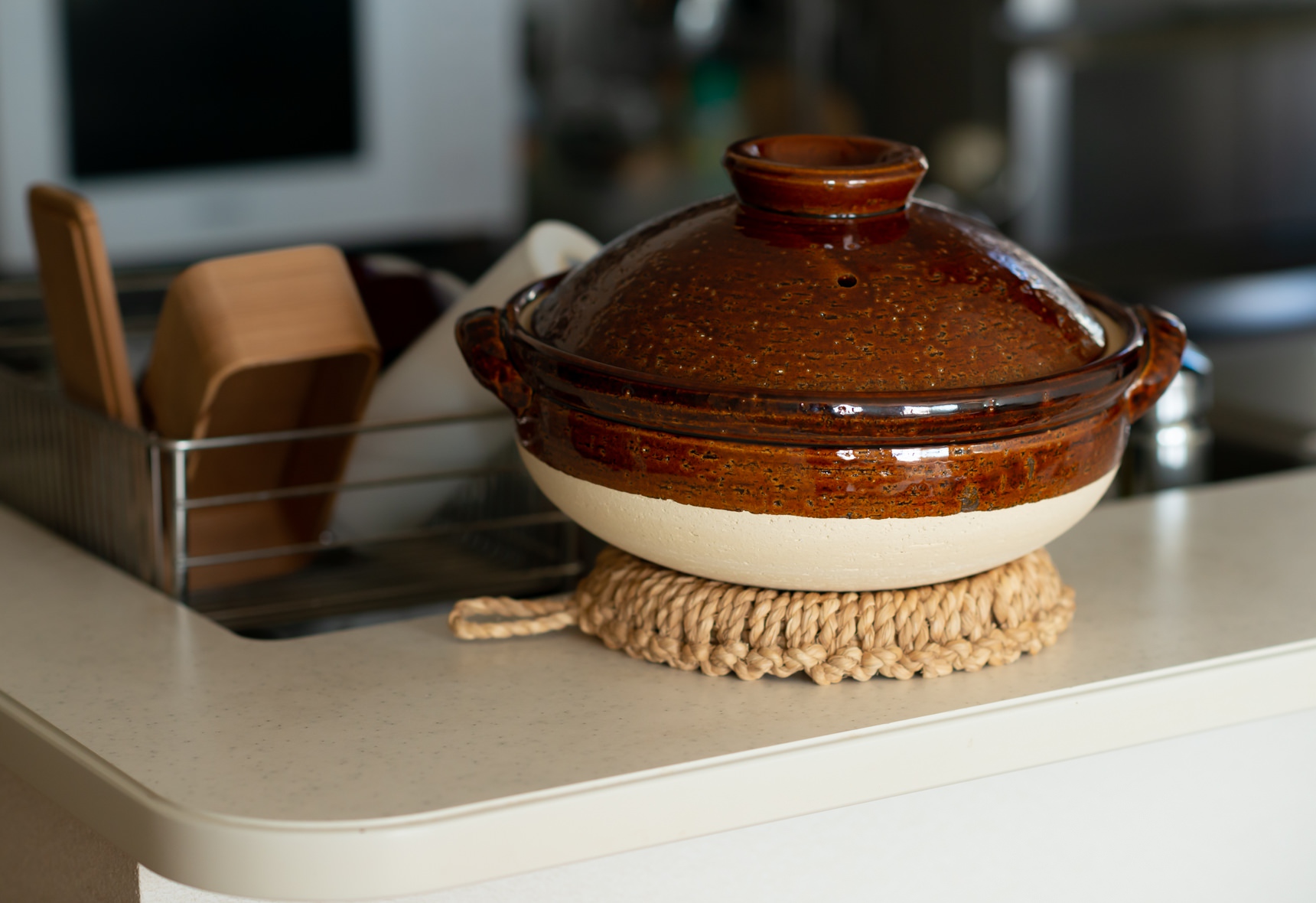 伊賀焼土鍋 大・飴 | オンラインショップ | 生活購買店reed