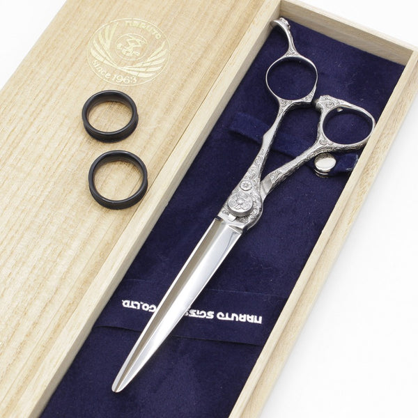 美品】ナルトシザー RKダイタック唐草 無料修理残3回あり 6.5インチ 片