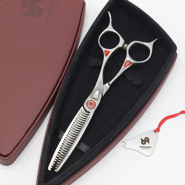 美品 トギノン セニングシザー クイーンサクセス レッド 5.8インチ