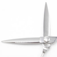 美品】RE-BORN FLB600 カットシザー 6インチ 笹刃 3Dハンドル リボーン