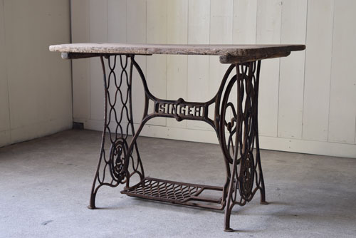 アンティーク シンガー ミシン脚テーブル | REFACTORY antiques