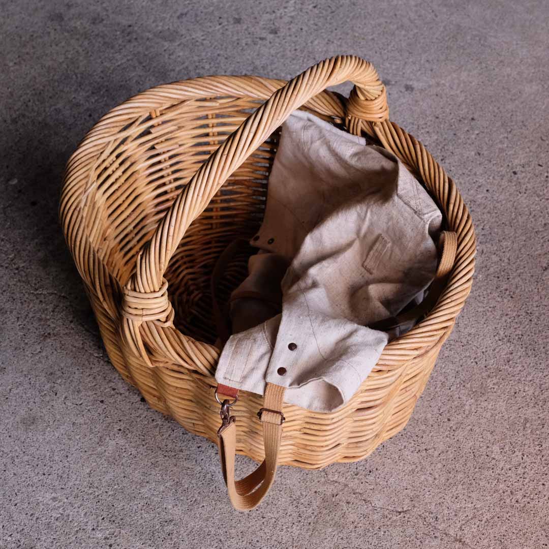 イギリスアンティーク 特大 ピクニックバスケット | REFACTORY antiques