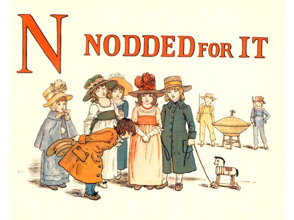 The Project Gutenberg eBook of A Apple Pie, by Kate Greenaway