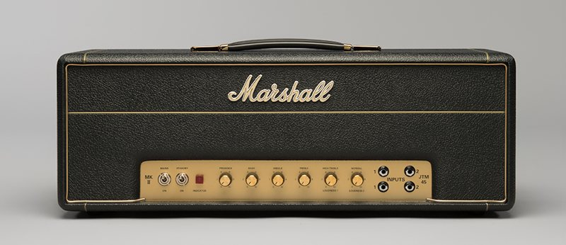 MARSHALL ギターアンプ「JTM45」とアンプシミュレーター | リアル