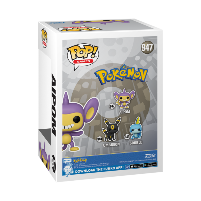 Funko Pop! Pokemon - Aipom Flocked #947