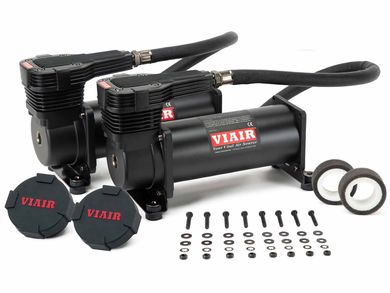 Viair High Performance Dual 485C Stealth Black Air Compressors