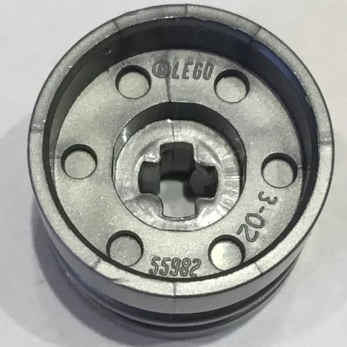 LEGO PART 55982 Wheel 18mm x 14mm with Axle Hole, Fake Bolts and