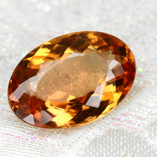 ブラジル産インペリアルトパーズ 7.02ct【品質保証書/宝石鑑別書付