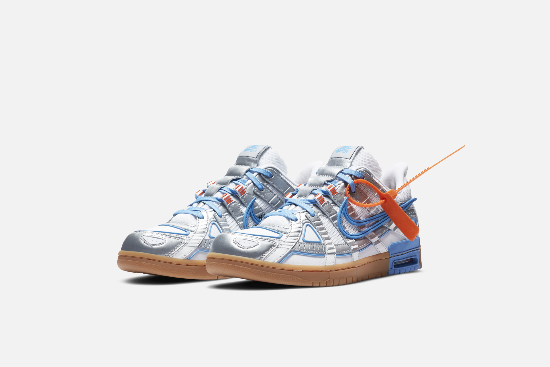 Nike Air Rubber Dunk x OFF-WHITE™ - CU6015-100 - White/University