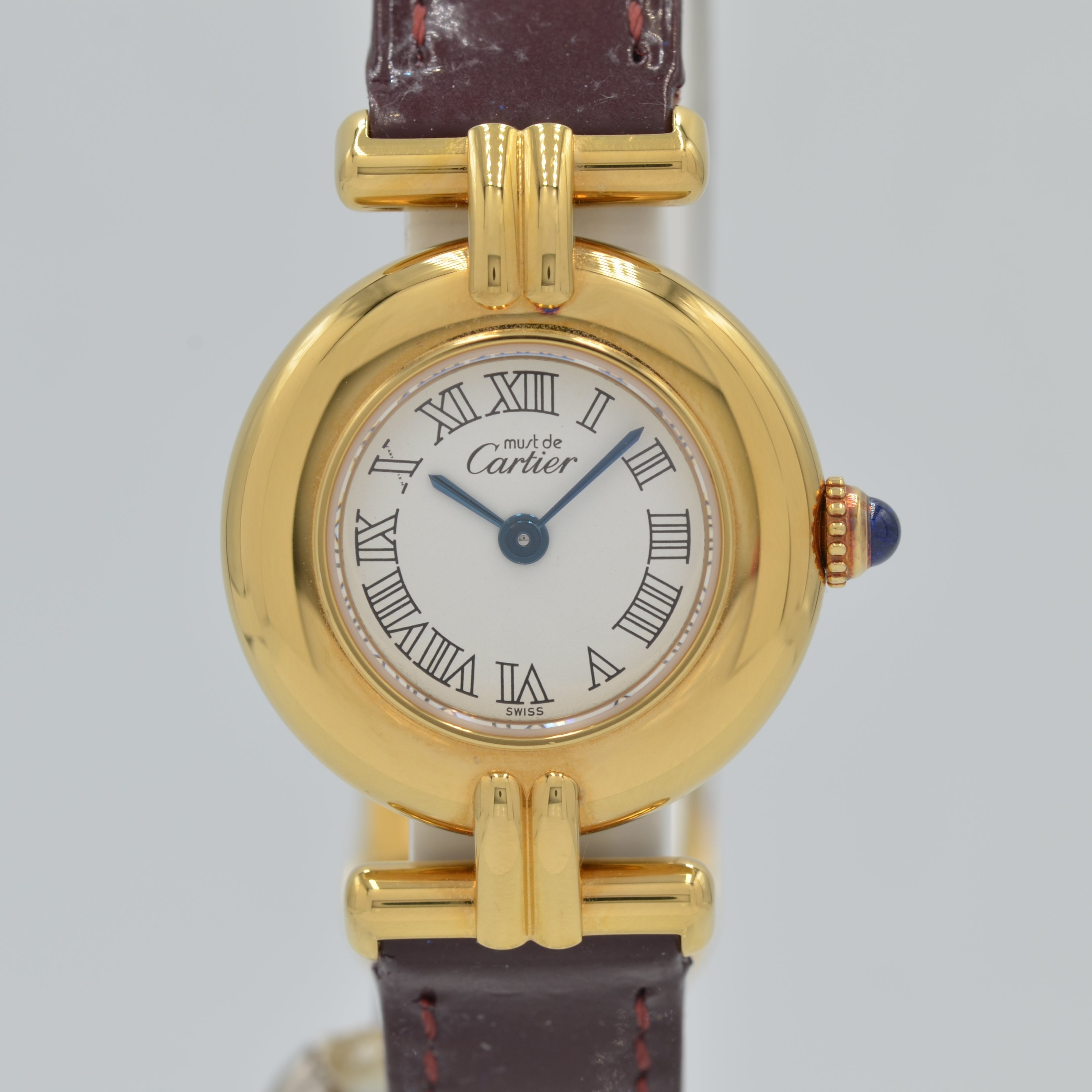 Cartier】カルティエマストコリゼ GPホワイトローマデッドストック