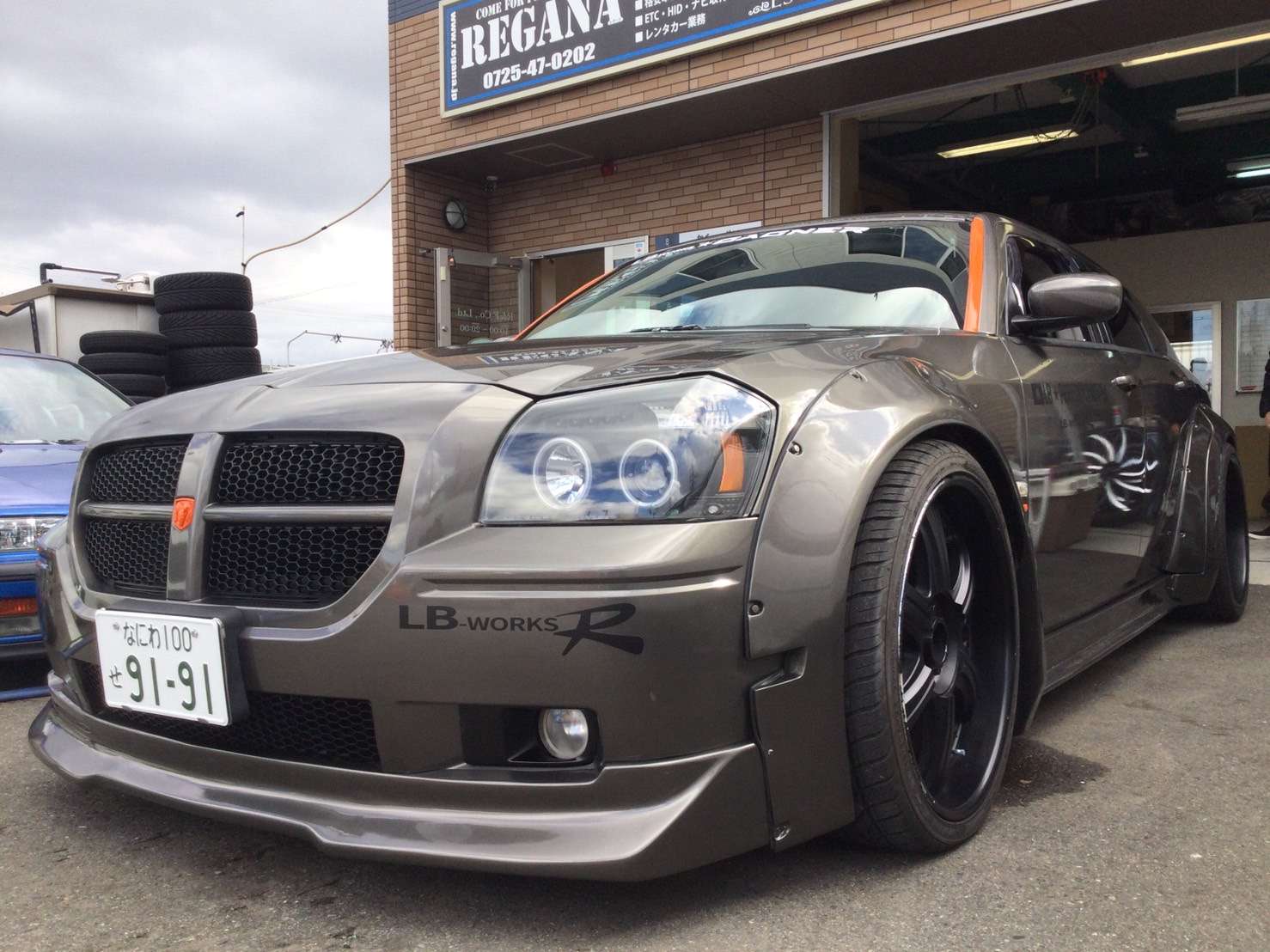 ダッジ マグナム エアサス