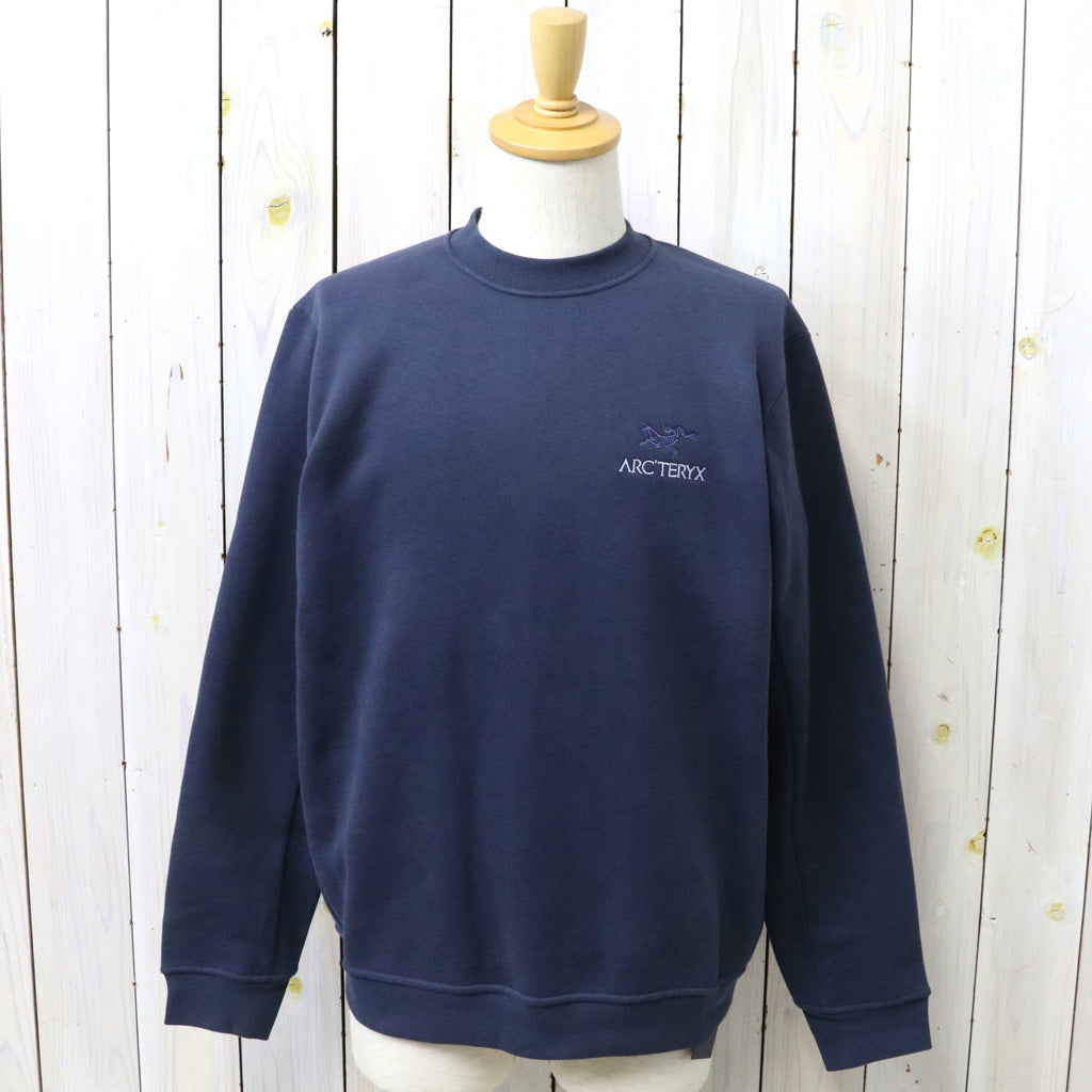ARC'TERYX (アークテリクス) : Emblem Fleece Crew (Black Sapphire
