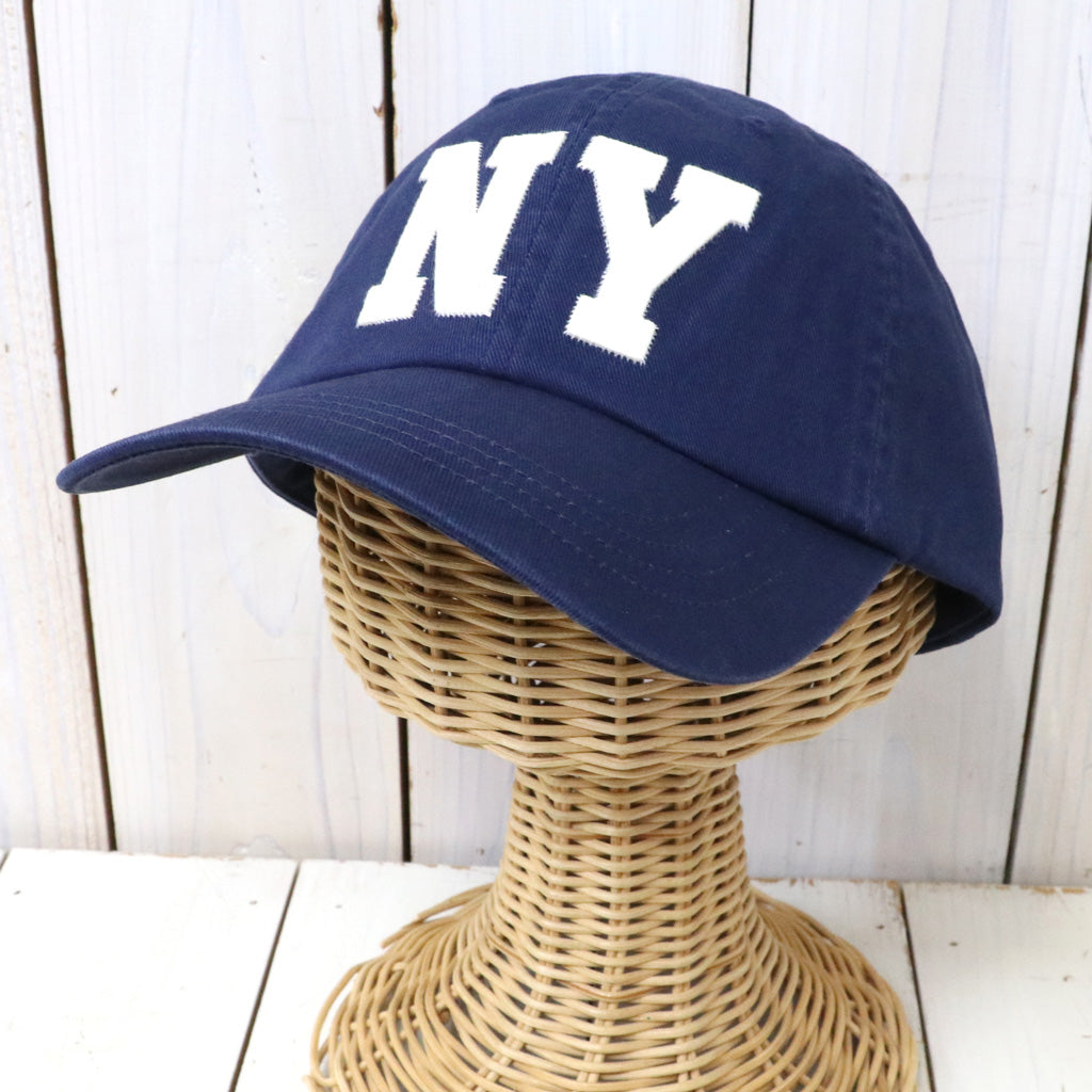 POLO RALPH LAUREN : ”NY” PATCH TWILL BALLCAP (NEWPORT NAVY