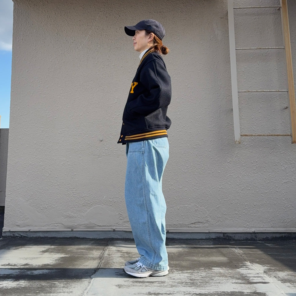 WAREHOUSE : Lot 2240 1950'S NAVY VARSITY JACKET (アップリケ