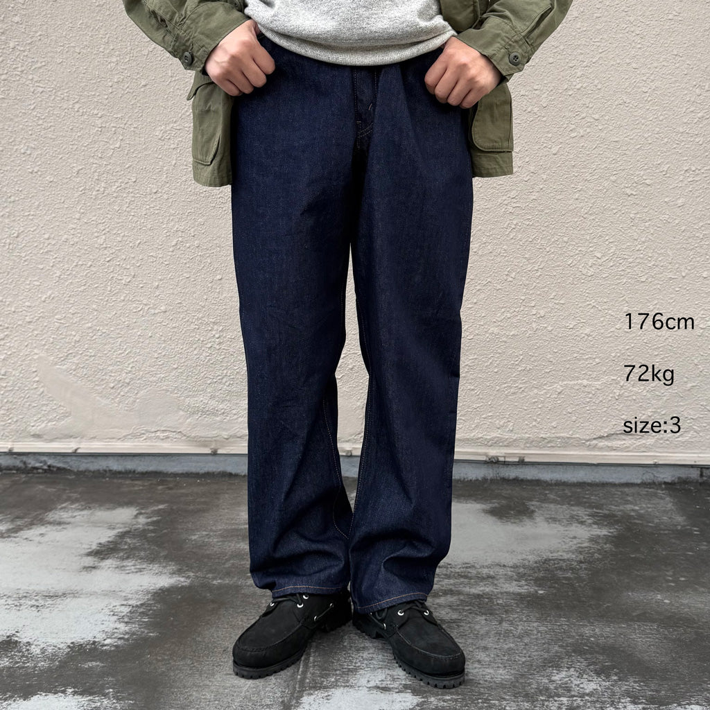 orSlow (オアスロウ) : 101 DAD'S FIT DENIM PANTS (ONE WASH