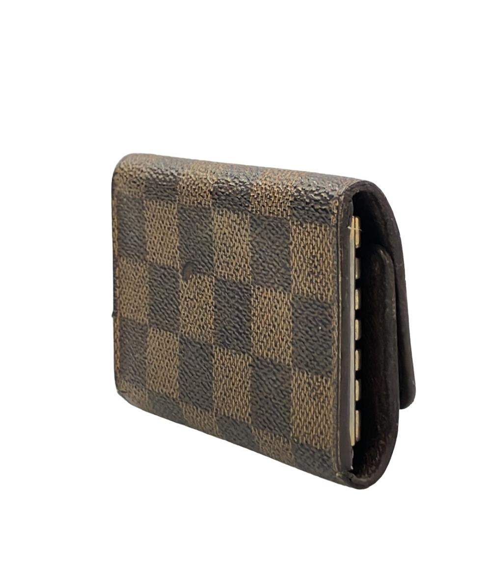 LOUIS VUITTON 6連キーケース ミュルティクレ6 ダミエ エベヌ N62630