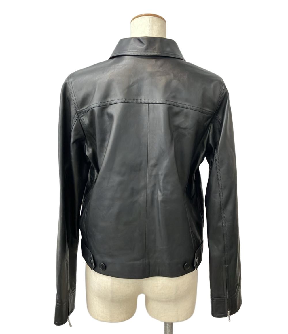 美品 アニエスベー レザージャケット レディース SIZE 38 (S) agnes b