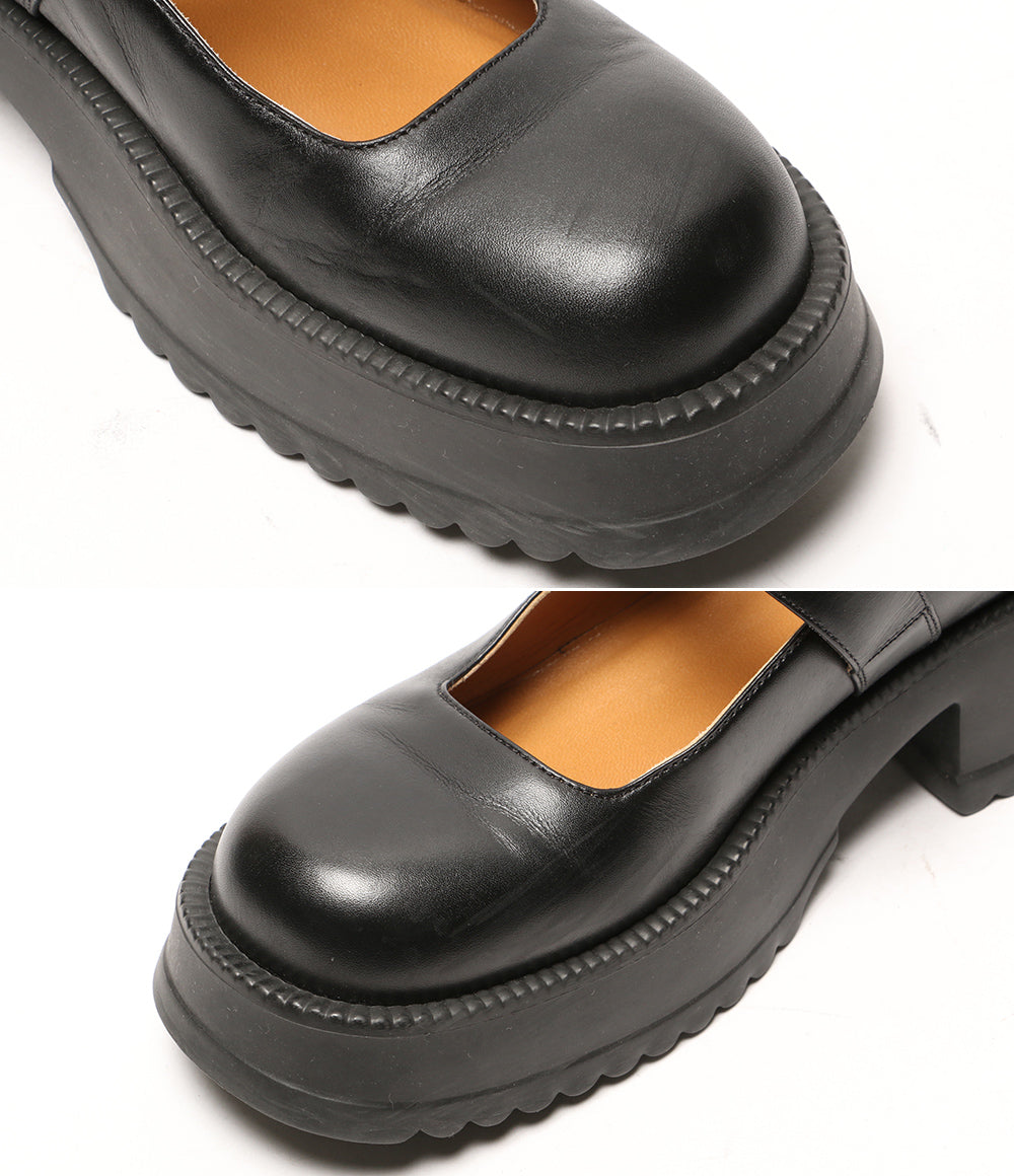 マルニ ドレスシューズ プラットフォームソールメリージェーン