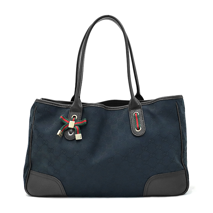 グッチ(GUCCI) プリンシー トートバッグ 163805 GGキャンバス ブラック