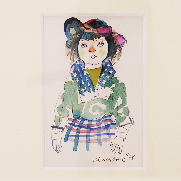 セール価格】納健(おさめけん) ポストカード 人物画 インテリア 絵画