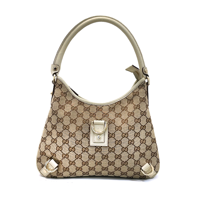 グッチ(GUCCI) アビー ショルダーバッグ 130738 GGキャンバス レザー