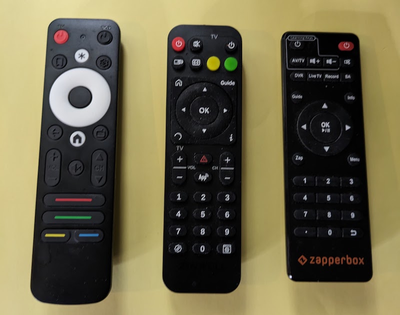 Comparing ADTH, Zapperbox, Zinwell NextGen TV Set-Top Boxes
