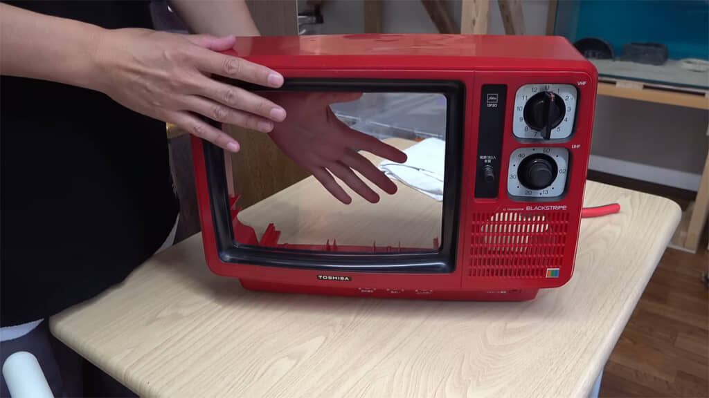 ブラウン管テレビ 3台セット（アート用カスタム） ブラウン管テレビ 3