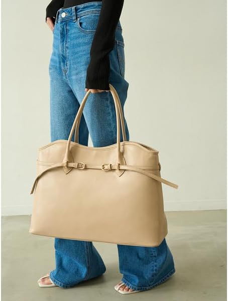 高見えする高級感バッグ」SNIDELの“トートバッグ”が好評！ 「収納力も