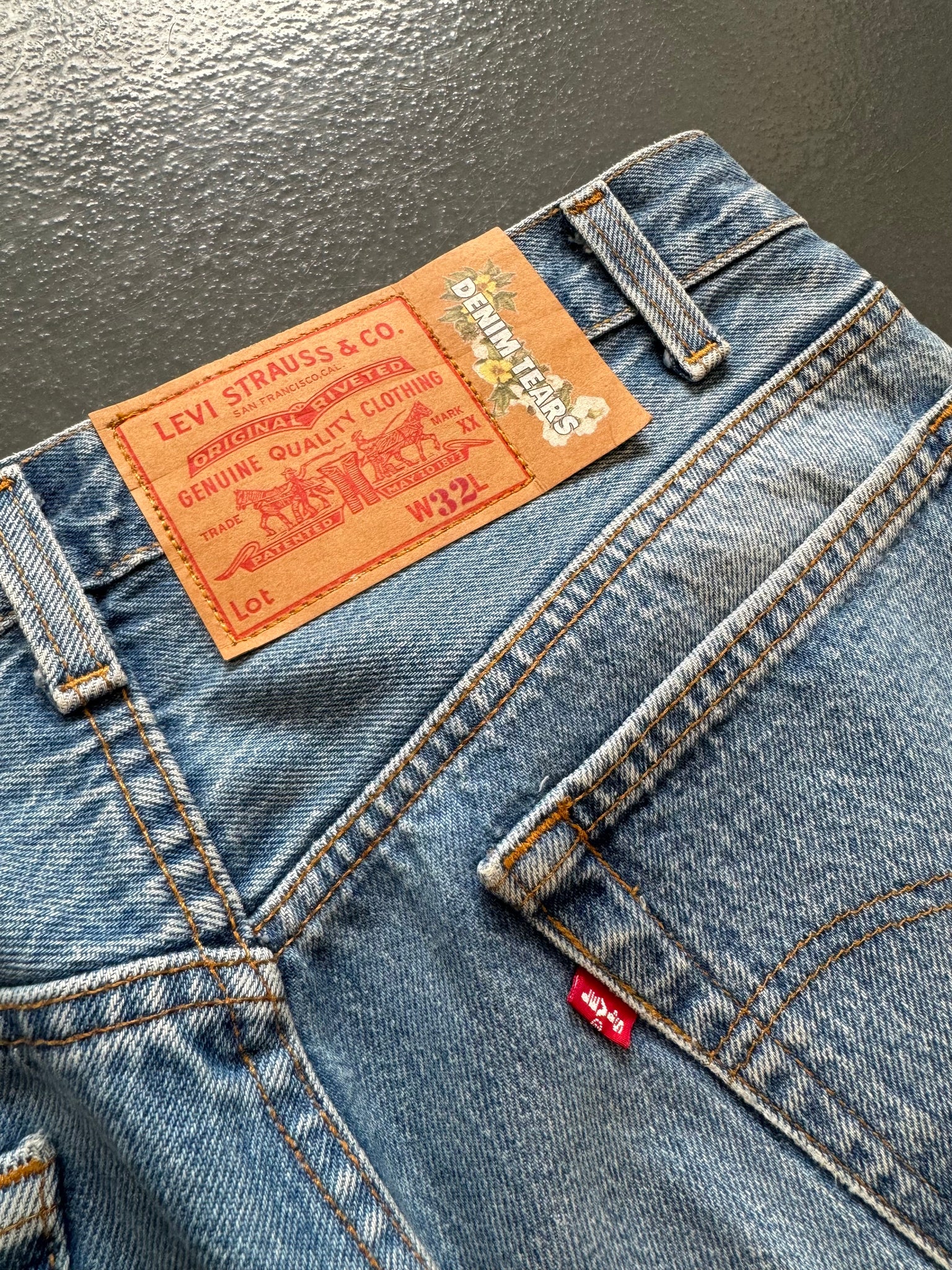 DENIM TEARS x LEVI'S Cotton Wreath Jeans First Edition May 2021