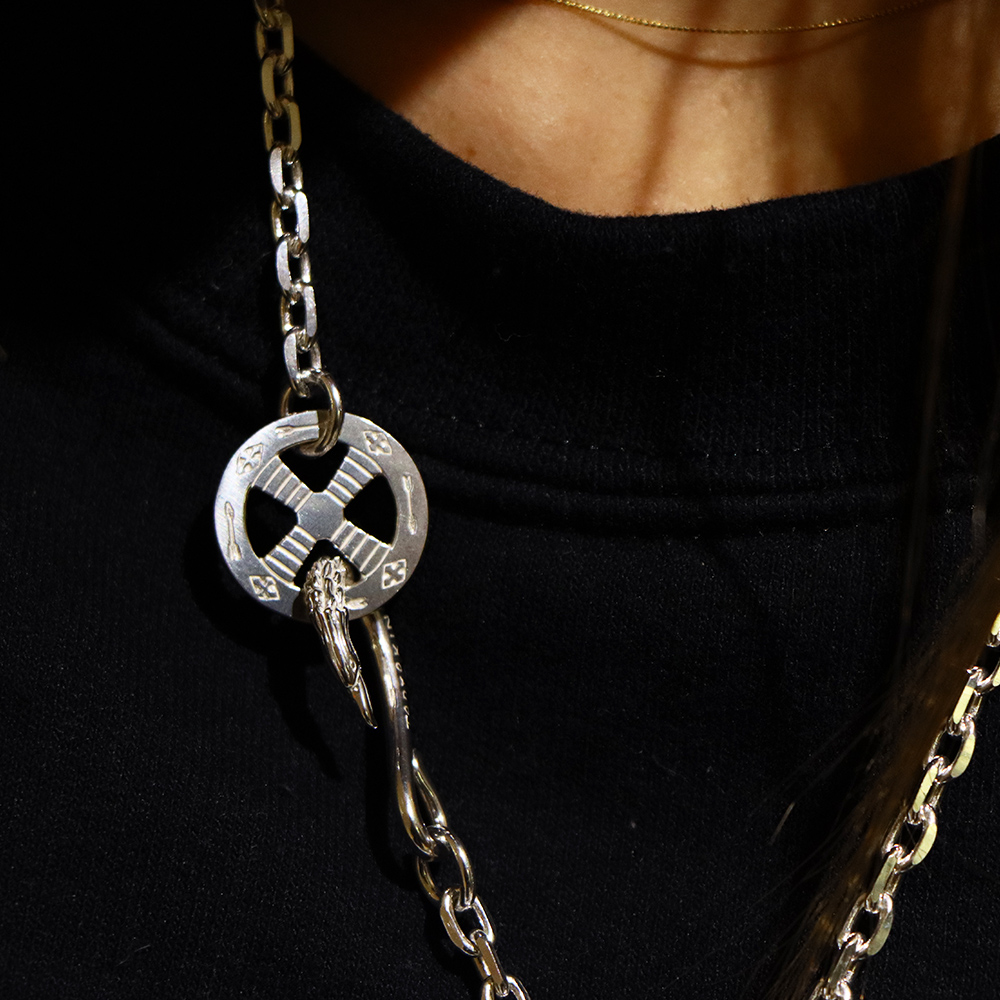 TADY&KINGイーグルフック＆ネイティブホイールSV付きチェーン太角or太